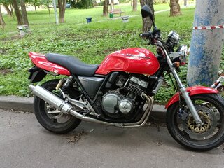 1996 Honda CB 400 Super Four, красный, 240000 рублей, вид 1