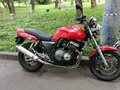 1996 Honda CB 400 Super Four, красный, 240000 рублей
