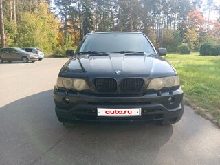 2003 BMW X5 3.0d I (E53), чёрный, 1060000 рублей, вид 2