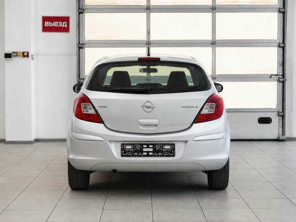 2007 Opel Corsa D, серебристый, 400000 рублей - вид 4