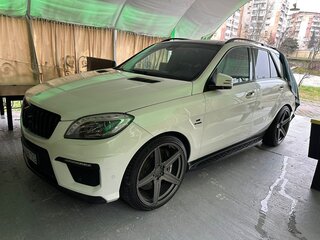 2014 Mercedes-Benz M-Класс AMG 63 AMG III (W166), белый, 3600000 рублей, вид 2