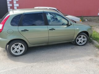 2009 Lada (ВАЗ) Kalina I, зелёный, 305000 рублей, вид 1