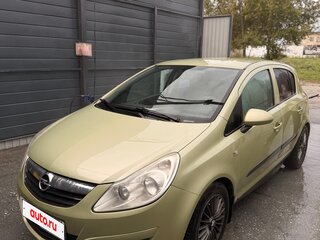 2007 Opel Corsa D, зелёный, 330000 рублей, вид 1