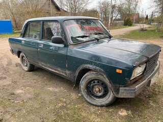 2008 Lada (ВАЗ) 2107, зелёный, 100000 рублей, вид 2