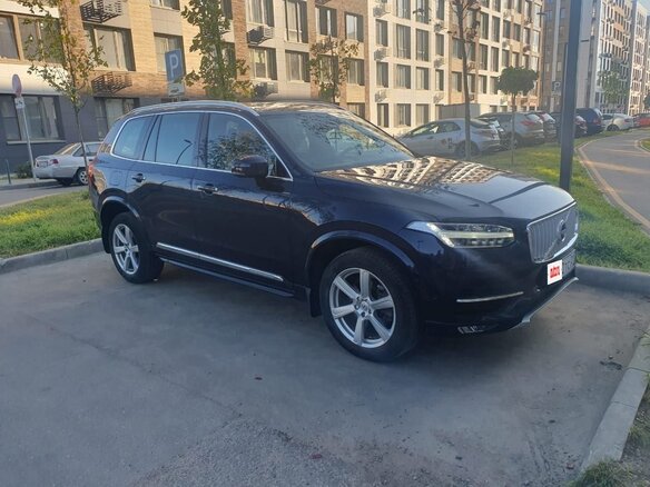 2016 Volvo XC90 II, синий, 3800000 рублей - вид 1
