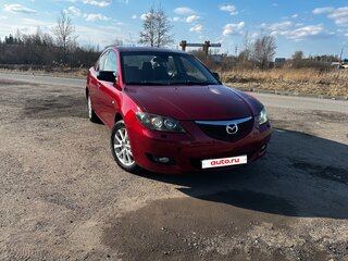 2008 Mazda 3 I (BK) Рестайлинг, красный, 450000 рублей, вид 1