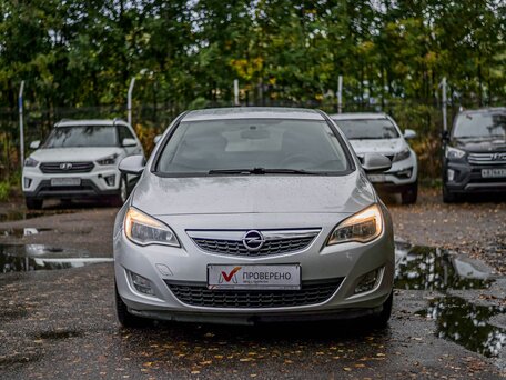 2011 Opel Astra J, серебристый, 469000 рублей, вид 3
