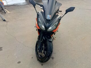 2014 Kawasaki ER-6F (Ninja 650R), оранжевый, 650000 рублей, вид 3