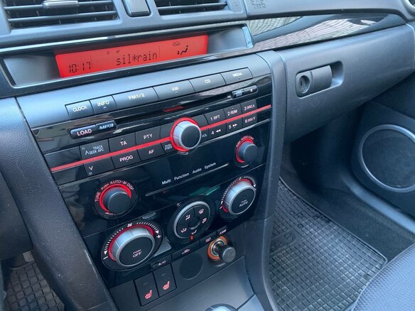 2008 Mazda 3 I (BK) Рестайлинг, красный - вид 12