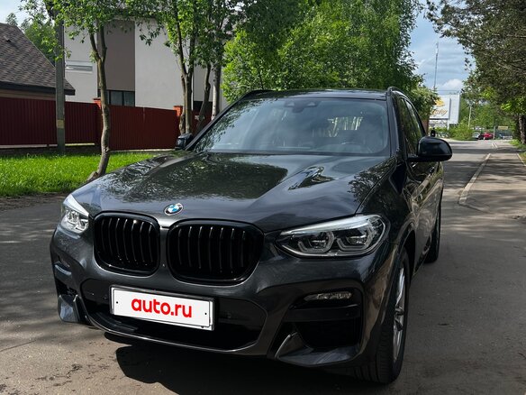 2021 BMW X3 20d xDrive III (G01), серый - вид 5