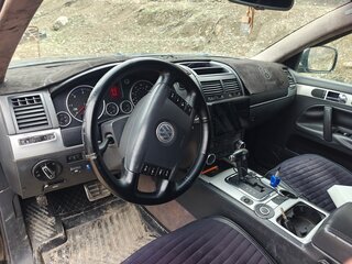 2003 Volkswagen Touareg I, чёрный, 650000 рублей, вид 5