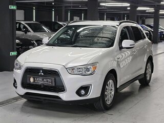 2013 Mitsubishi ASX I Рестайлинг, белый, 1130000 рублей, вид 3