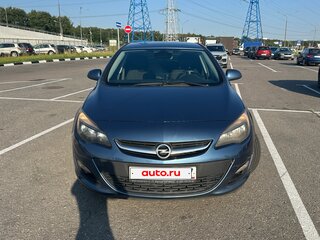 2014 Opel Astra J Рестайлинг, синий, 560000 рублей, вид 1