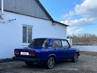 2002 Lada (ВАЗ) 2107, синий, 130000 рублей, вид 5