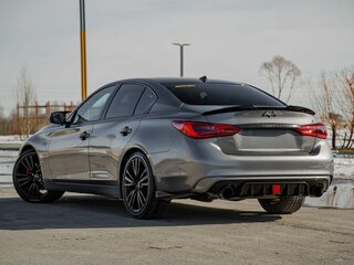 2017 Infiniti Q50 I Рестайлинг, серый, 2779000 рублей, вид 3