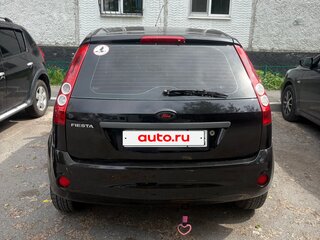 2008 Ford Fiesta Mk5, чёрный, 320000 рублей, вид 4