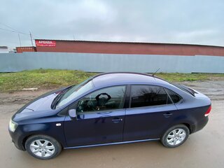 2014 Volkswagen Polo V, синий, 850000 рублей, вид 3
