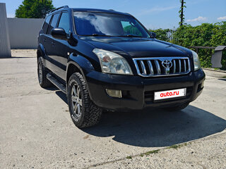 2008 Toyota Land Cruiser Prado 5-speed 120 Series Рестайлинг, чёрный, 1800000 рублей, вид 5