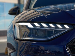 2020 Audi A4 35 TFSI V (B9) Рестайлинг, синий, 3465000 рублей, вид 5