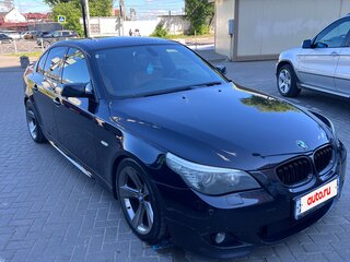 2009 BMW 5 серии 530d V (E60/E61) Рестайлинг, чёрный, 2000000 рублей, вид 3