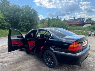 2002 BMW 3 серии 318i IV (E46) Рестайлинг, чёрный, 850000 рублей, вид 5