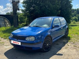 1999 Volkswagen Golf IV, синий, 200000 рублей, вид 2
