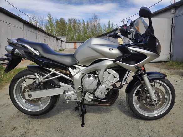 2003 Yamaha FZ6, серебристый, 385000 рублей - вид 5
