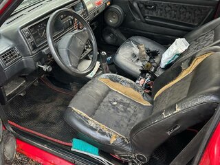 1987 Volkswagen Golf II, красный, 100000 рублей, вид 5