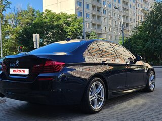 2014 BMW 5 серии 520i VI (F10/F11/F07) Рестайлинг, синий, 2100000 рублей, вид 2