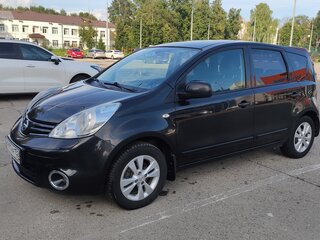 2012 Nissan Note I Рестайлинг, чёрный, 750000 рублей, вид 1