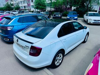 2014 Skoda Rapid I, белый, 905000 рублей, вид 5