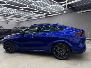 2020 BMW X6 M III (F96), синий, 9900000 рублей, вид 4