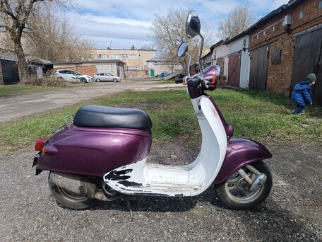 1993 Honda Giorno, фиолетовый, 70000 рублей, вид 2