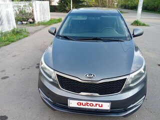 2016 Kia Rio III Рестайлинг, серый, 870000 рублей, вид 2