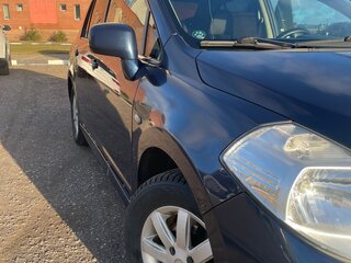 2010 Nissan Tiida I Рестайлинг, синий, 840000 рублей, вид 5