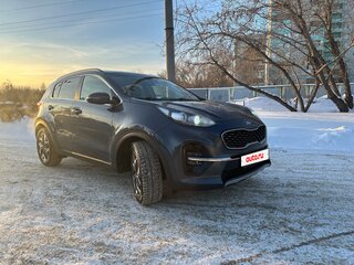 2019 Kia Sportage IV Рестайлинг, синий, 2450000 рублей, вид 4