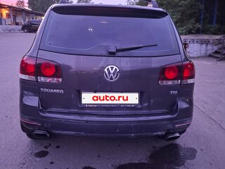 2007 Volkswagen Touareg I Рестайлинг, чёрный, 1250000 рублей, вид 3