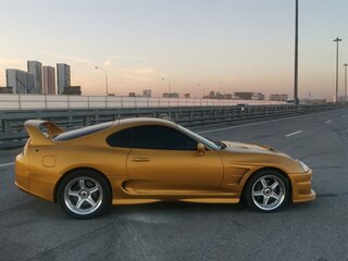 1996 Toyota Supra 5-speed IV (A80) Рестайлинг, золотистый, 7000001 рублей, вид 2