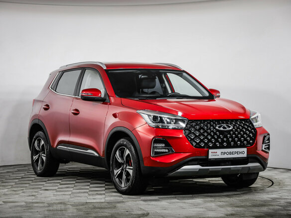 2022 Chery Tiggo 4 Pro I, красный - вид 2