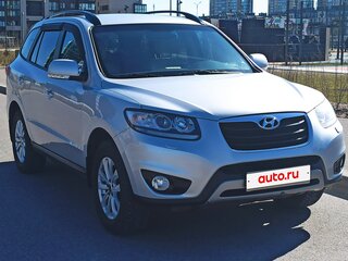 2011 Hyundai Santa Fe II Рестайлинг, серебристый, 1540000 рублей, вид 5