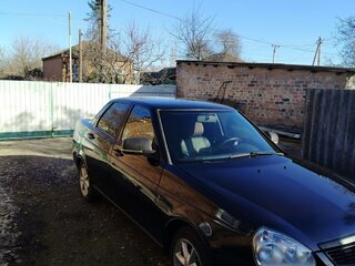 2009 Lada (ВАЗ) Priora I, чёрный, 390000 рублей, вид 1