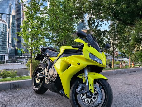 2004 Honda CBR 1000 RR/RA Fireblade, жёлтый, 550000 рублей, вид 5