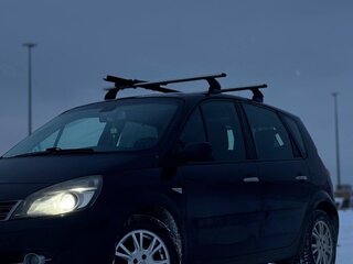 2008 Renault Scenic II Рестайлинг, чёрный, 600000 рублей, вид 2