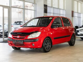 2007 Hyundai Getz I Рестайлинг, красный, 500000 рублей, вид 3