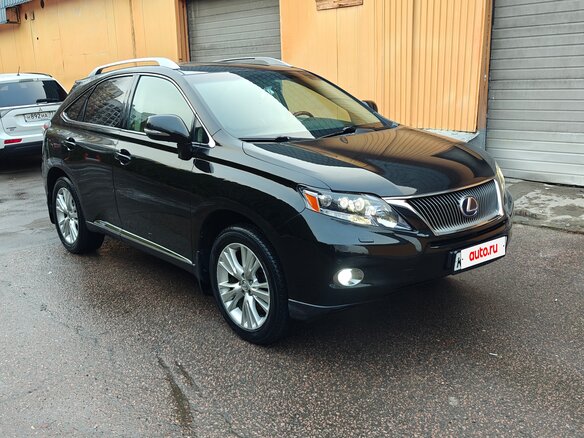 2010 Lexus RX 450h III, чёрный, 1980000 рублей - вид 2