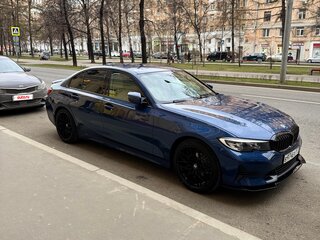 2021 BMW 3 серии 318i VII (G2x), синий, 3399999 рублей, вид 4