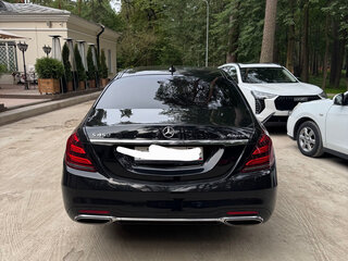 2020 Mercedes-Benz S-Класс 450 Long VI (W222, C217) Рестайлинг, чёрный, 4350000 рублей, вид 4