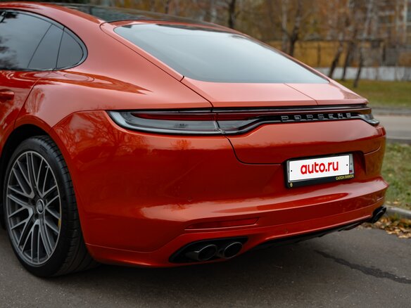 2020 Porsche Panamera Turbo S II Рестайлинг, оранжевый, 12500000 рублей - вид 7