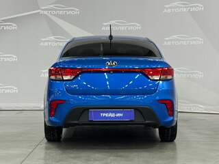 2019 Kia Rio IV, синий, 1499000 рублей, вид 3