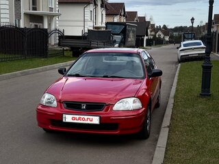1996 Honda Civic VI, красный, 359000 рублей, вид 5